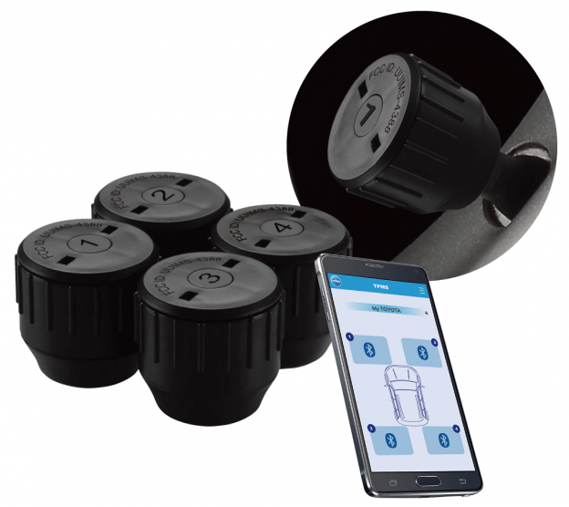 Tire Pressure Monitor System Accutire Gauge